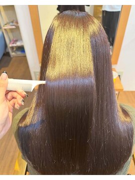 ヘアーリラクゼーション ティーノ(Hair relaxation tino) 艶カラー【蒲田】