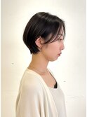 春のウルフレイヤーショートボブ◎モード系小顔効果