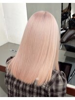 ニコトウキョウ 新宿(nico TOKYO)&nbsp;ミルクティーピンクダブルカラーホワイトパープルハイトーン韓国