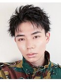 アップバングショート短髪アクティブショートスパイキーショート