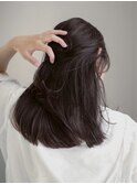やわらかグレージュ｜髪質改善カラー
