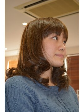 ヘアーサロン デペント(HAIR SALON Depend) 『少し明るめのAラインボブ♪』