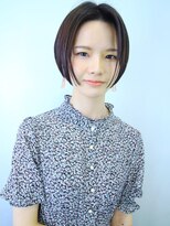 ラウンジ モリオ イケブクロ(Lounge MORIO Ikebukuro) 【morio池袋】大人可愛い前下がり透け感ショート♪