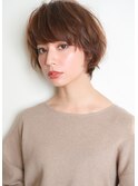 【GRANNMASH】アンニュイなニュアンス大人可愛いショートボブ