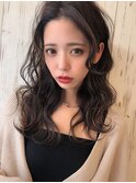 愛されふわくしゃパーマ