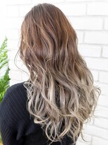 オーブ ヘアー ガーデン 渋谷店(AUBE HAIR garden) 【AUBE HAIR】ベージュ_グラデーションカラー