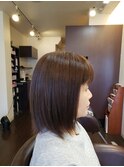 セミロングスタイル