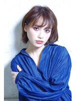 クシュ 所沢東口店(kusyu...)&nbsp;メンズライク×前髪パーマ×フレンチカジュアル×グレーベージュ