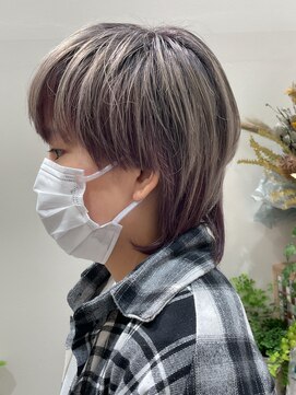 リミックス 南国店(remix) ルーツシャドウandインナーカラー