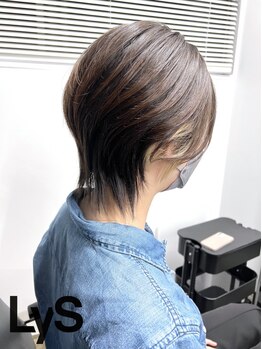 リス(LyS)の写真/【流行ショートスタイルは形が大事！】アナタの髪質や骨格に合わせた似合わせを追求します！