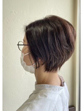 ルシードスタイルアイフラット(LUCIDO STYLE I-FLAT) くびれショート★モカベージュ/ことりベージュ