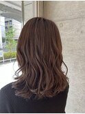 ココアグレージュ×ゆるゆるヘア【Zina　大越香苗】