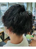 スパイラルパーマ