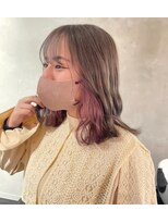 エイト 福岡天神店(EIGHT fukuoka)&nbsp;グレー×ピンクインナー