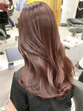 シティ(CITY) 韓国レイヤー/ピンクベージュ/髪質改善トリートメント【大塚】