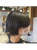 お手入れ簡単ハンサムショート
