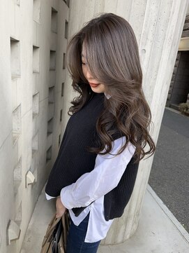 リバレッジ 広尾(Leverage) 大人のフェイスレイヤーグレージュ【広尾/恵比寿】担当:大住】