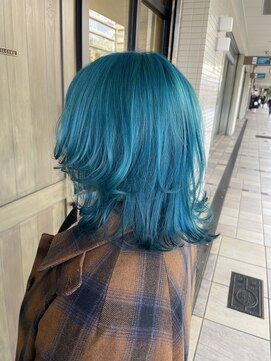 オーストヘアーベル 天王寺(Aust hair Belle) sky blue*