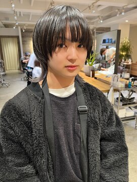 アリートウキョウ(ALLY TOKYO) 中性的メンズウルフカットマッシュウルフショートウルフカット