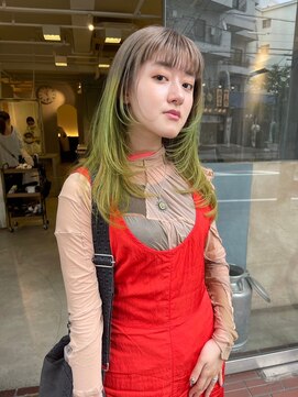 スペシャルオオサカ 難波店(Special OSAKA) 【Special OSAKA】デザインカラーグラデーショングリーン