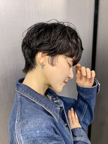 ハルキ ミナト ジャパン オオサカ(HARUKI MINATO japan OSAKA)&nbsp;40代50代小顔似合わせカットくびレイヤーエモージュ大人可愛い