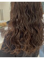 ロングパーマ