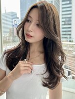 バイオレットジェム(Violet`jem)&nbsp;レイヤーカット顔周りカットシアーカラーゆるふわロングRI-2