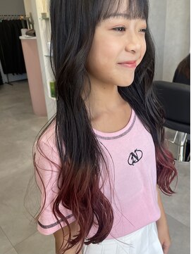 ジエクト ヴィシア(The Ect VIXIA) 裾カラー/グラデーションカラー/ピンクカラー