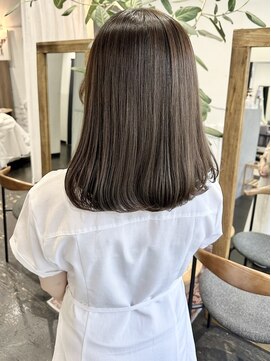 アルコイリスバイドールヘアー(ARCOIRIS by Dollhair) アッシュオリーブマットベージュブラウン透明感カラー都島