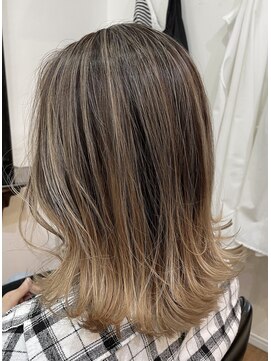 ジブドオブジェ(Jib d'obj) 八尾/ハイライト/髪質改善/酸性ストレート/バレイヤージュ