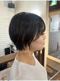 甘めショートヘアー
