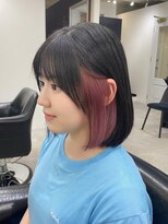 クレム 博多駅店(ChLem)&nbsp;インナーカラー　顔周りカット