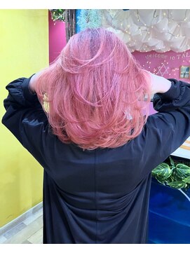 トーク 伊丹本店(TAL'KE) TAL’KE/ブリーチ×ピンク_1432