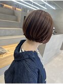 パラパラカラー(白髪ver)/大人ボブ