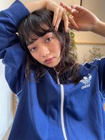 ホネン(honen)&nbsp;薬院【honen】ミディアムレイヤー髪質改善メテオカラーイルミナ