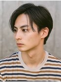 ビジネスマンスーツ清潔感アップスタイル好感度黒髪ショート