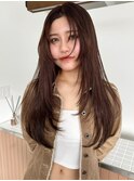 【新潟/万代】ロングレイヤー　ハッシュカット