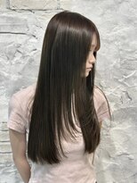 ラ ミューズ ヘアー(La mju:z hair) メテオカラーで髪質改善!!オリーブベージュ!!