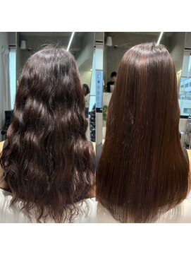 ルミス 銀座(Lumis) パーマ落とし/髪質改善/縮毛矯正/艶髪