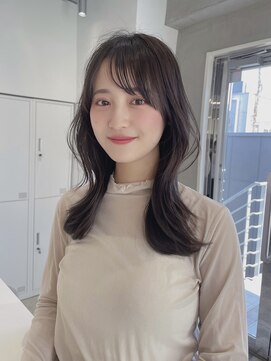 タス(tas) くびれミディアム/くびれヘア/顔周りカット/おまかせカット