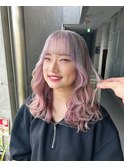 艶髪　ハイトーンカラー　韓国風カラー