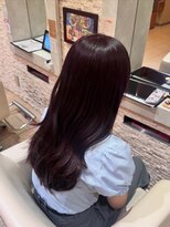 ヴィサージュプラス(VISAGE plus)&nbsp;カシスカラー×レイヤーカット！