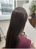 縮毛矯正 Aujua髪質改善トリートメント