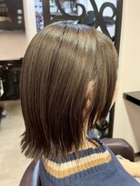 OHI 赤羽店&nbsp;【オリーブカラー】で冬の外ハネスタイル★赤羽美容室・赤羽駅