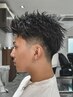 【学割U24｜朝ラク】再現性重視メンズカット＋各種パーマ [メンズ/眉毛]