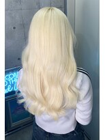 インク 渋谷(INK.)&nbsp;抜きっぱなしホワイトブロンド