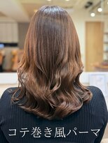 アミー 池袋(Ammy) #コテ巻き風パーマ #パーマロング#韓国風パーマ#デジタルパーマ