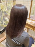 髪質改善ケアカラー「ショコラブラウン」
