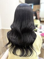 フルブルーム 東林間(fullbloom) レイヤーカットフェイクブラックケアカラー