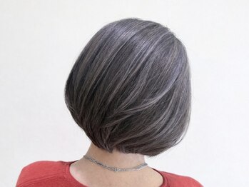 ジェービーヘア 稲毛(jb hair)の写真/大人女性に最適な落ち着きのある脱白髪染めや白髪ぼかしハイライト、インナーカラーを提供◎[稲毛]
